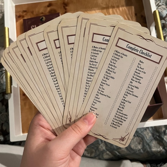 2 for 20!! The Sherlock Holmes Puzzle Case Game - Picture 9 of 14